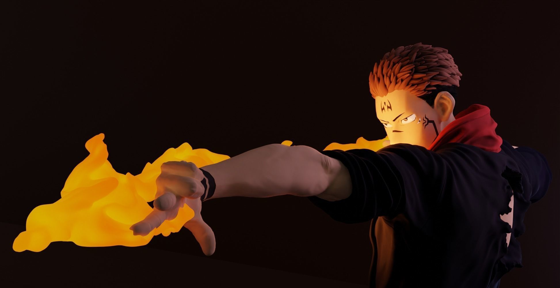 Ryomen Sukuna 3D print model_1