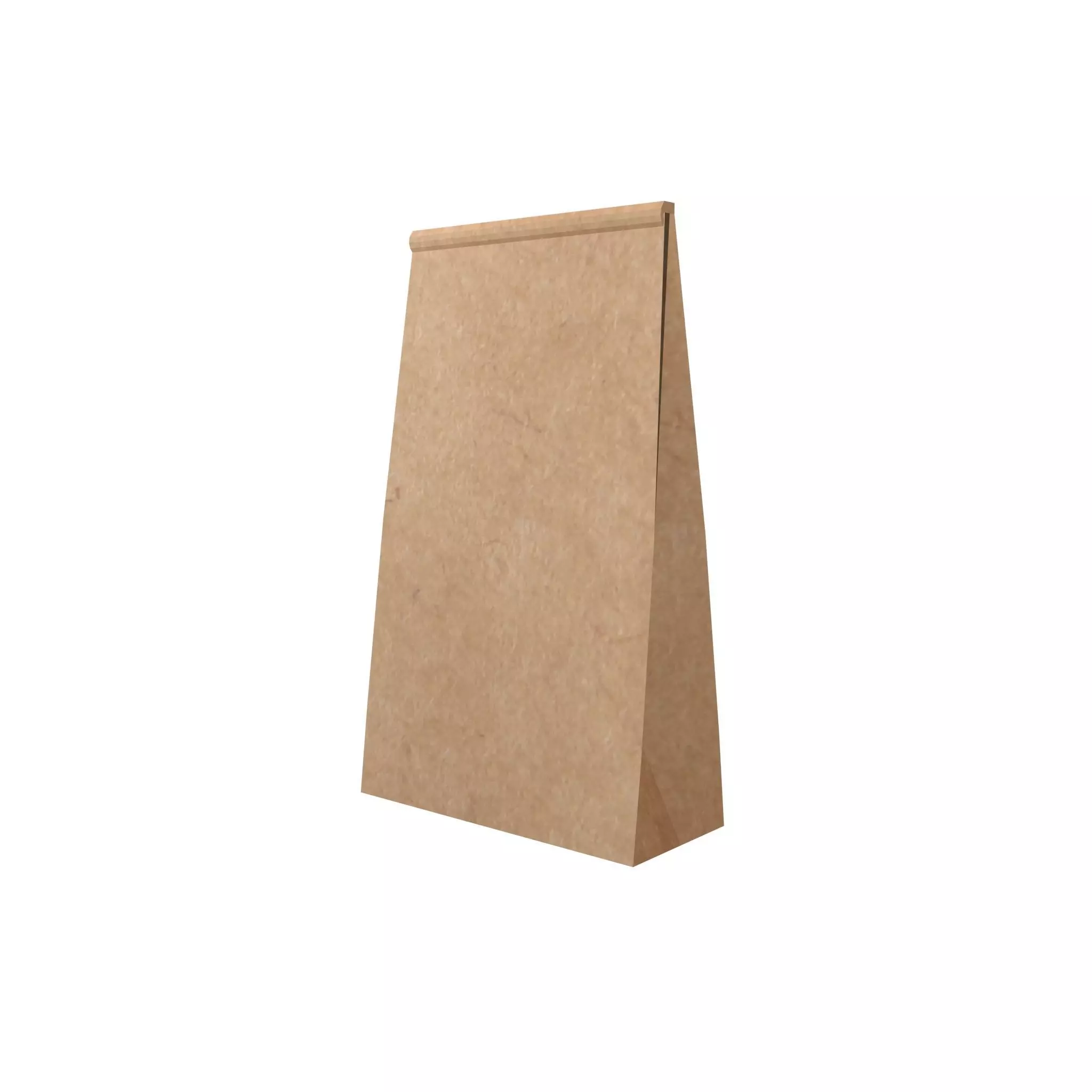 Paper Takeaway Bag v1 001 Free low-poly 3D model_0