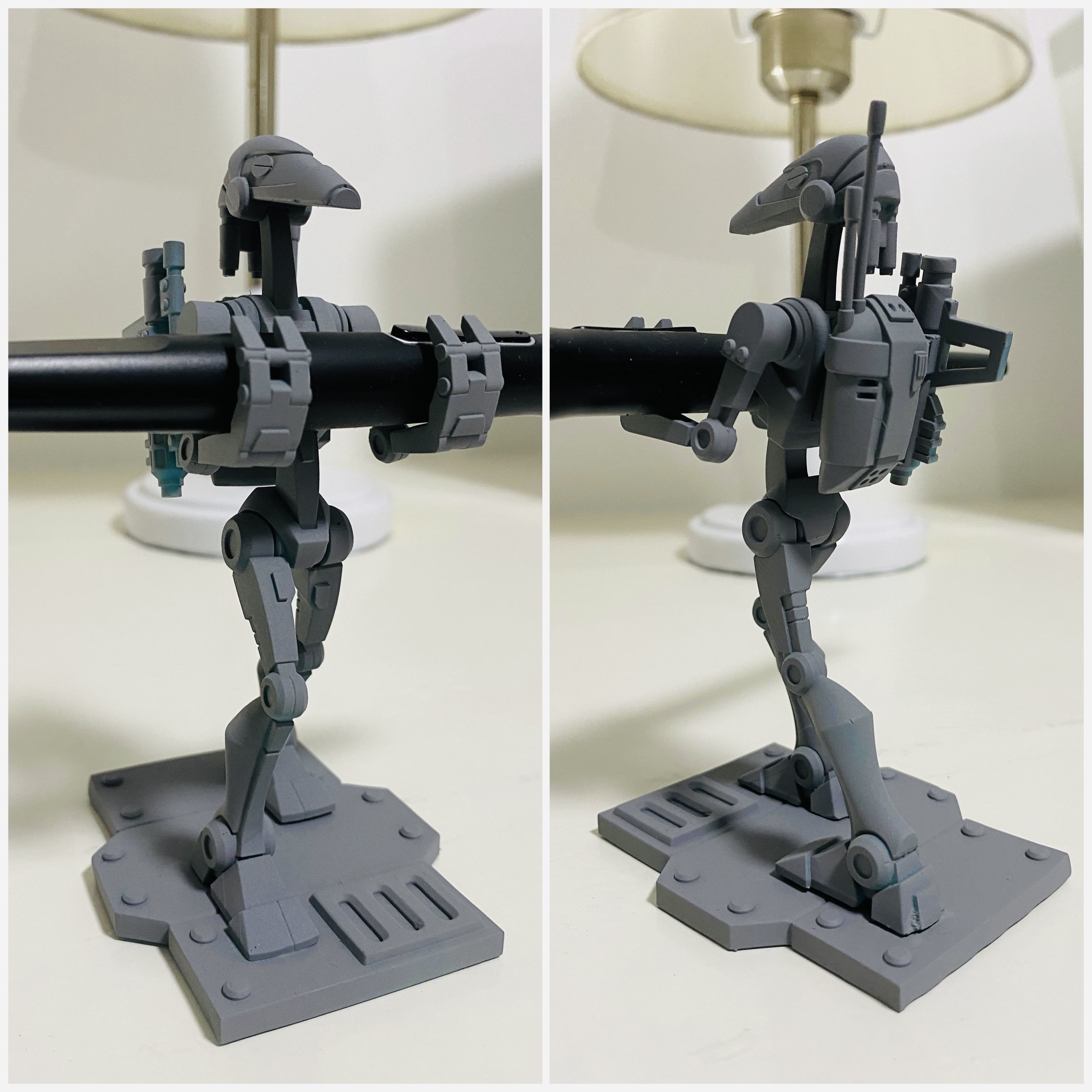 Star Wars Battle Droids Pen Holder 3D print model_1