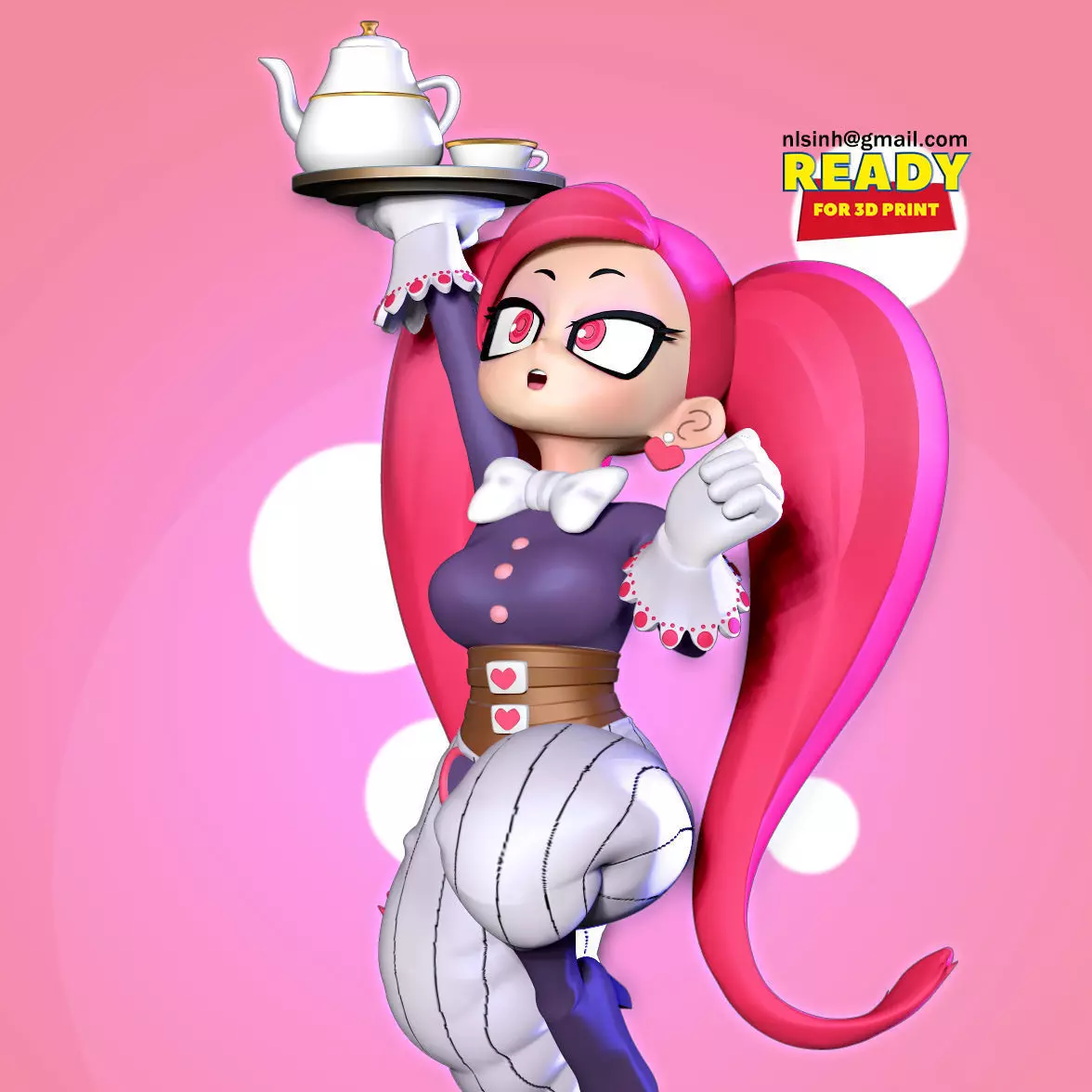 La Brava - My Hero Academia Fanart 3D print model