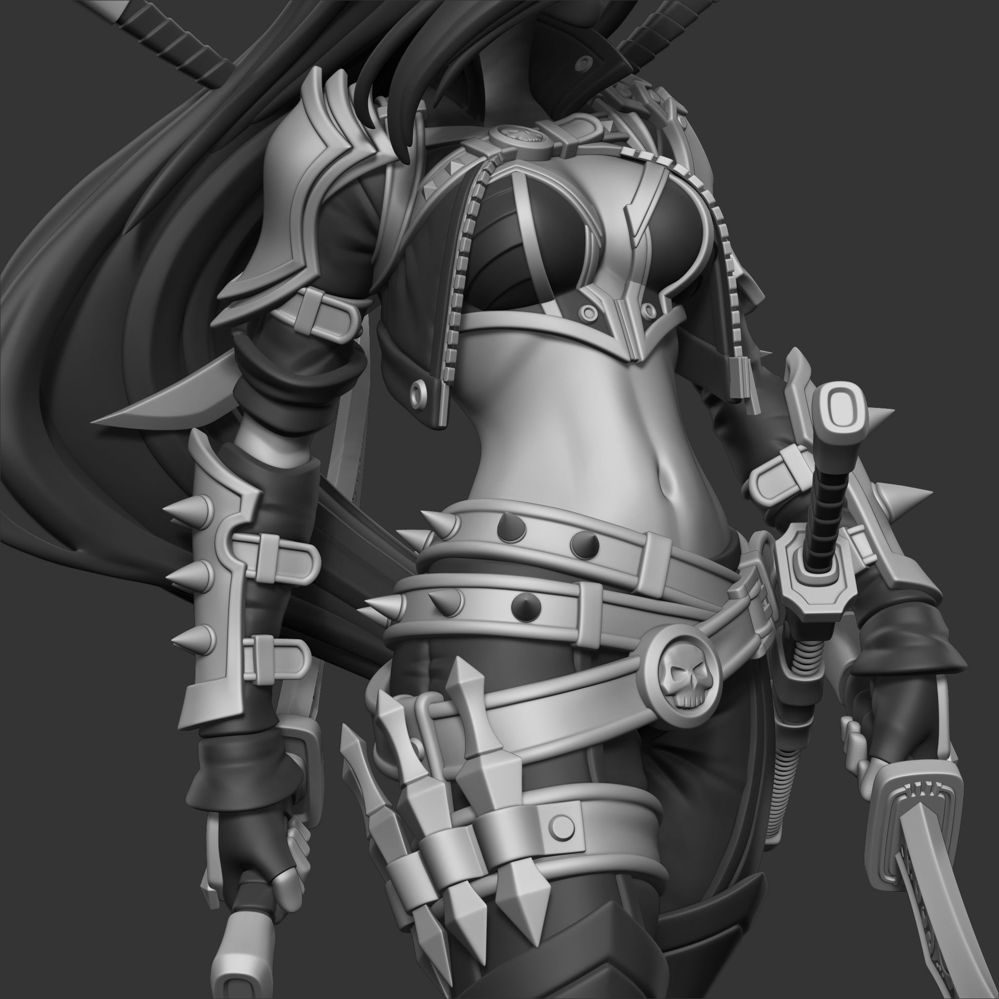 League of Legends Katarina 3D print model_3