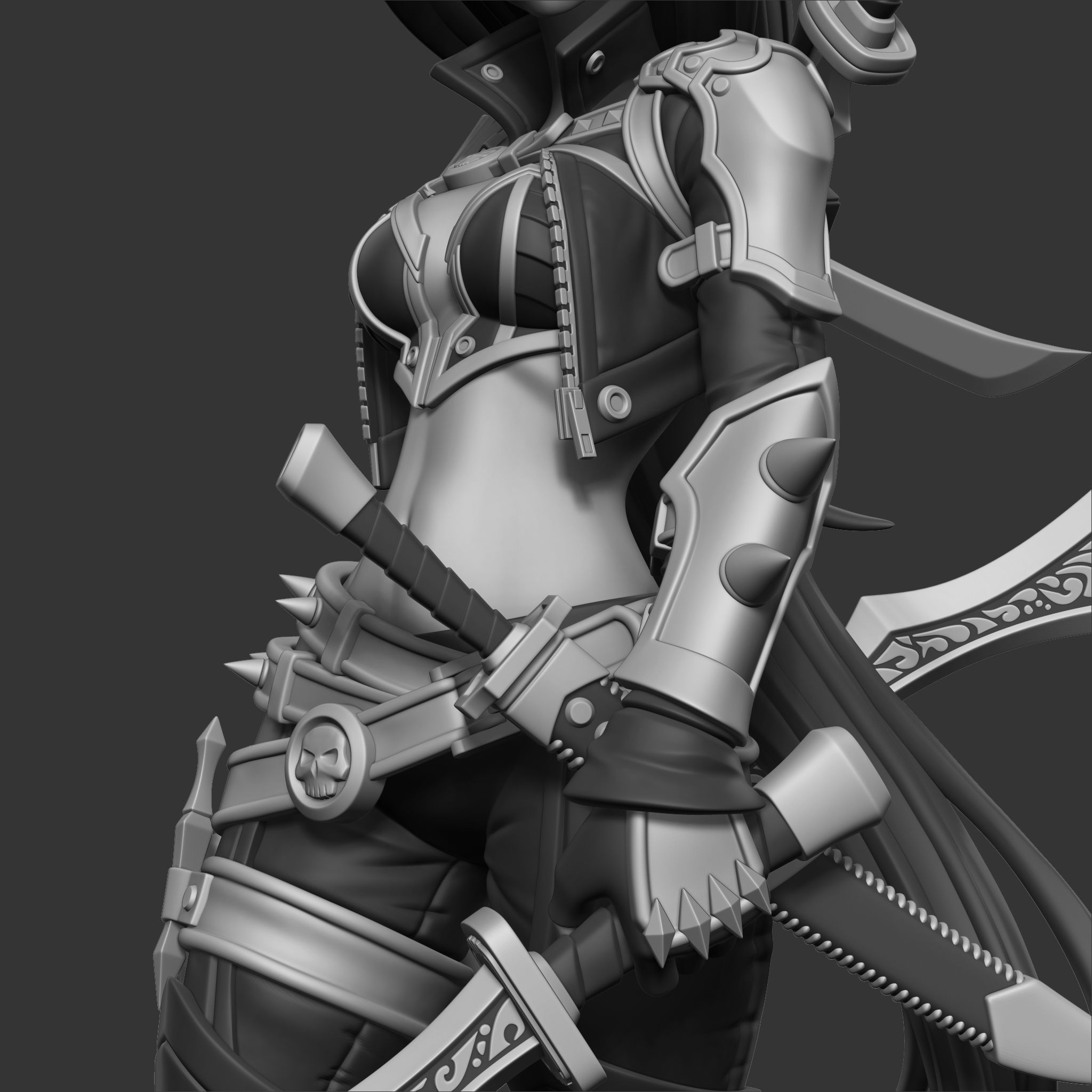 League of Legends Katarina 3D print model_2