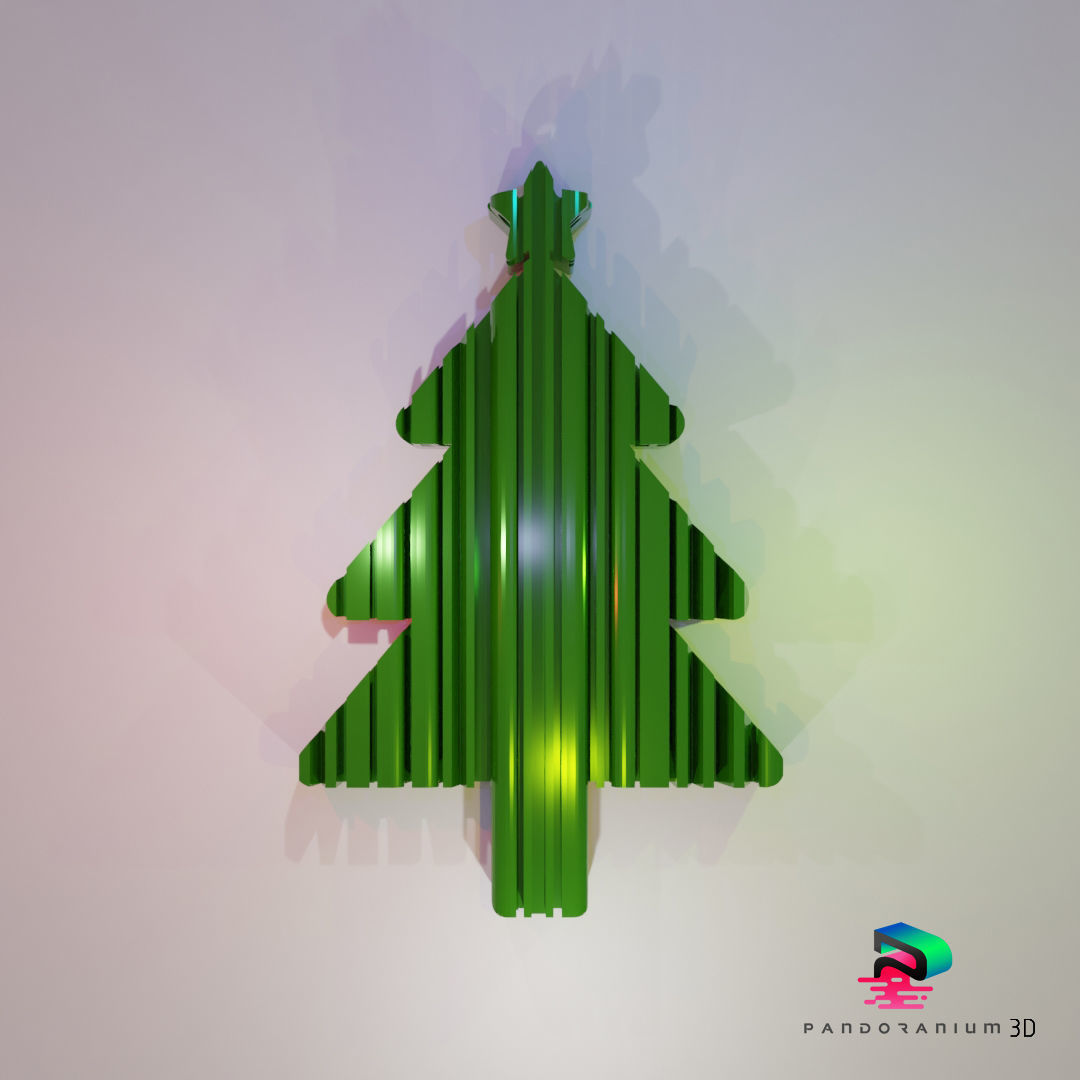 3D Word Shape - Merry Christmas 3D print model_1