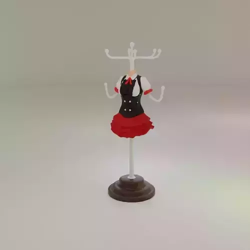 Ladies Ear Ring and Accessories Hanger 3D print model