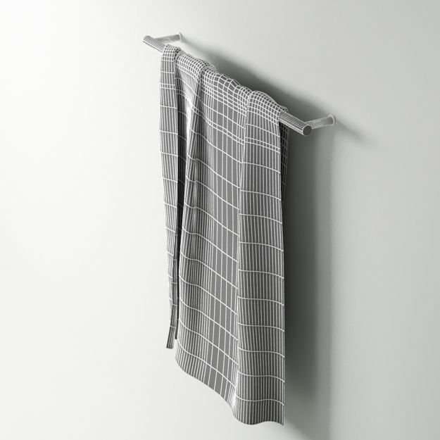 Towel hanger 3D model_4