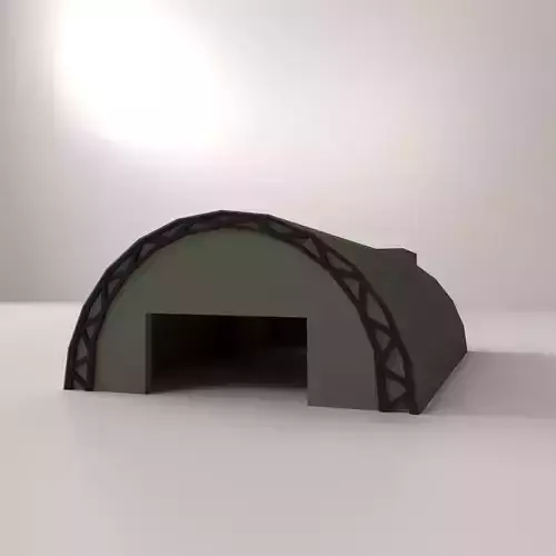 Hangar military shelter