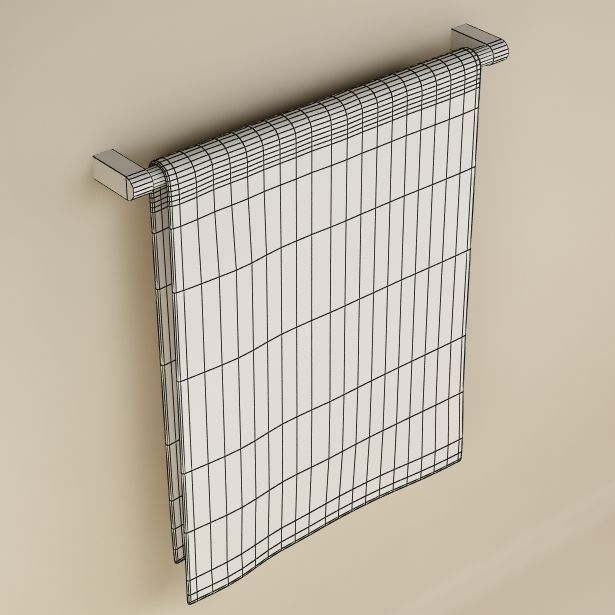 Towel 10 3D model_6