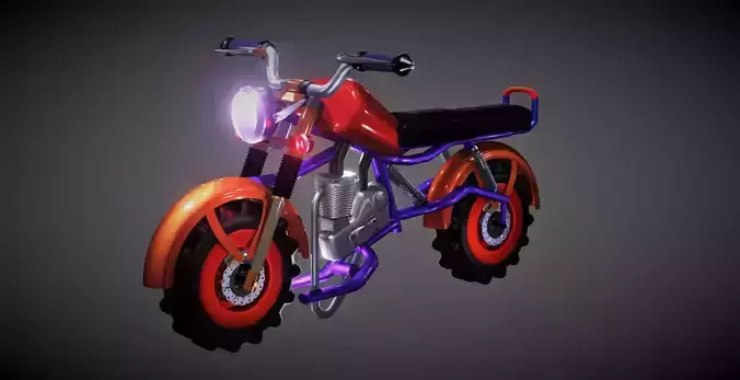 Motorcycle 3D Model