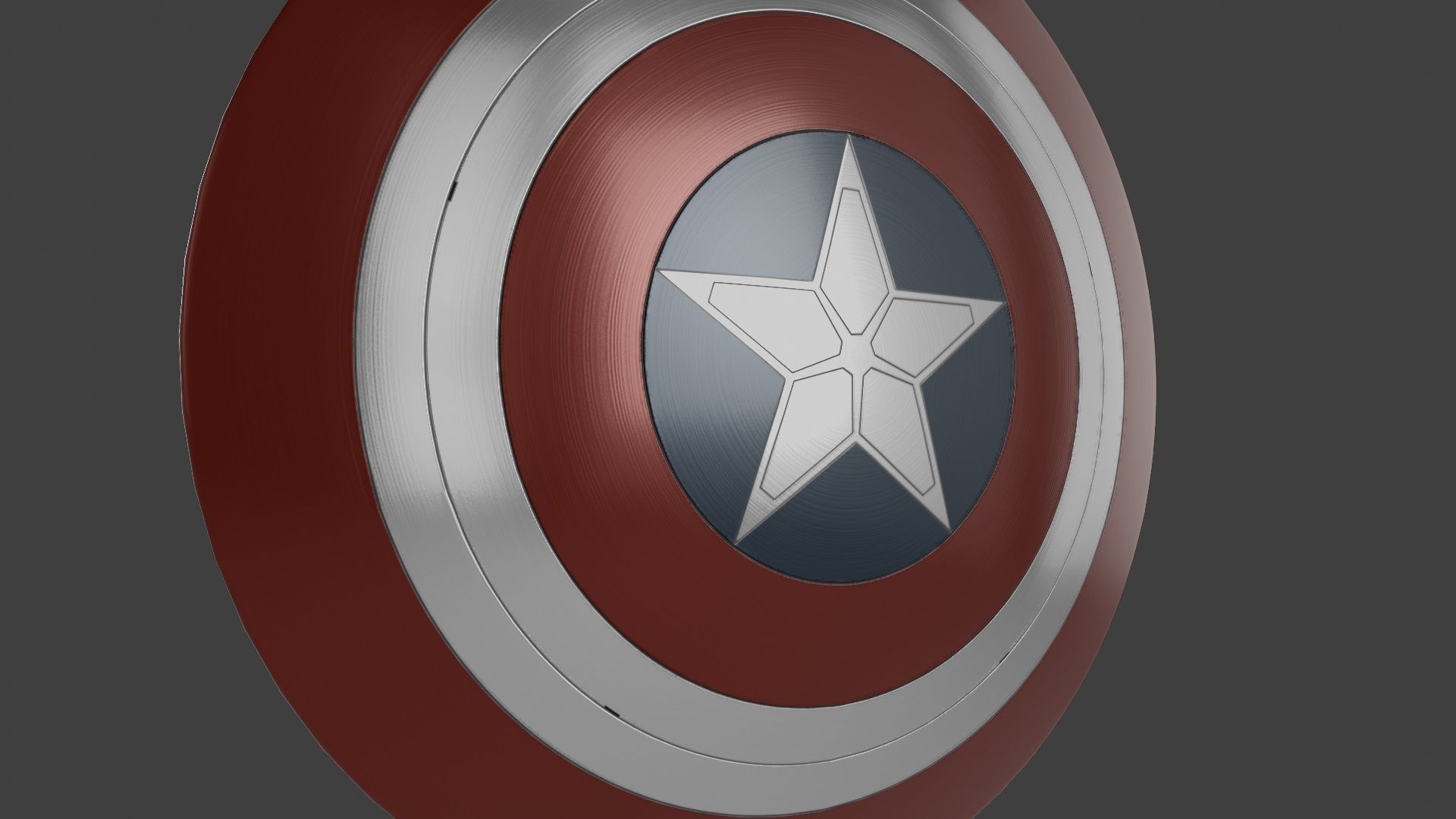 Captain America - Sam Wilson Low-poly 3D model_18