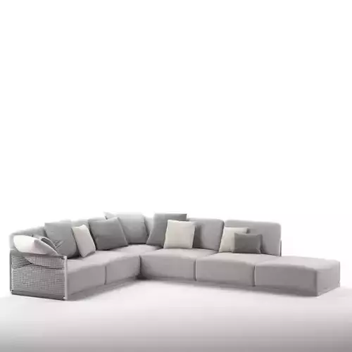 Nodi Corner Sofa by Tribu