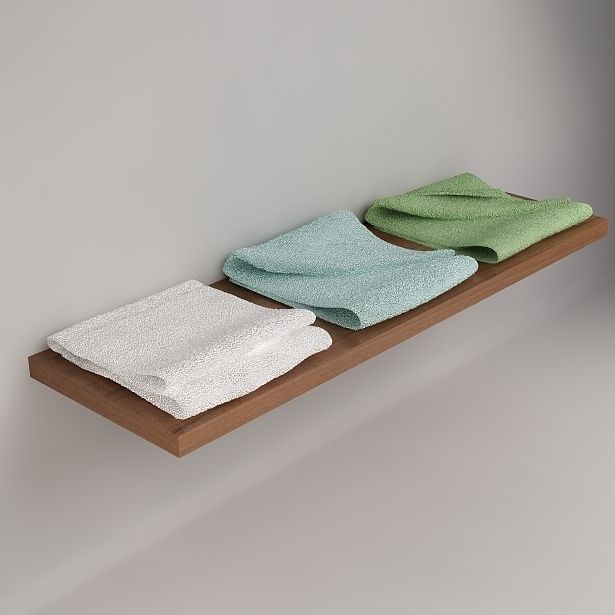 Towel 11 3D model_2
