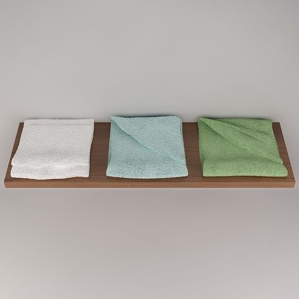 Towel 11 3D model_4