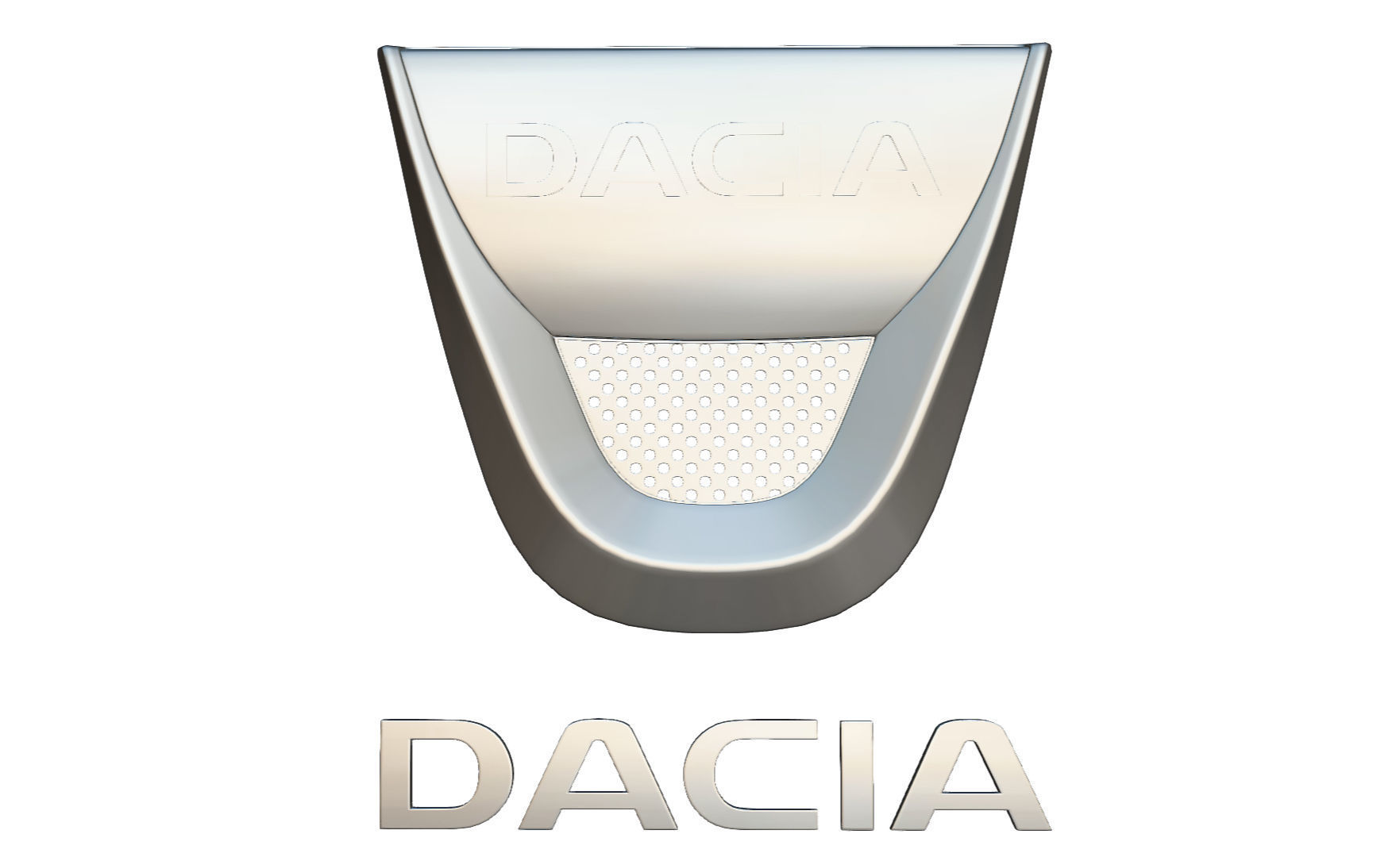 dacia logo 3D model_10