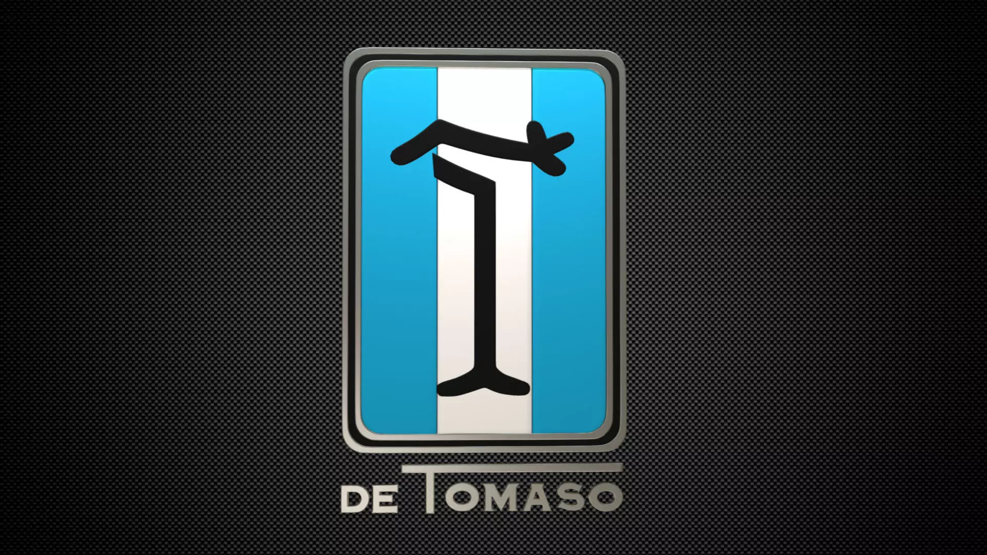 de tomaso logo 3D model