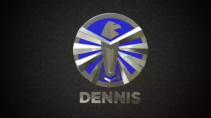 dennis logo 3D model