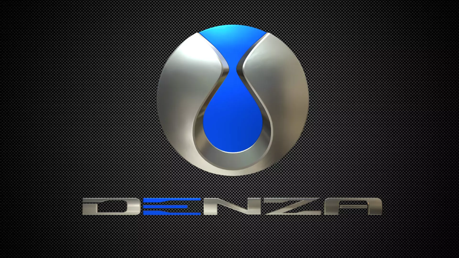 denza logo 3D model_0