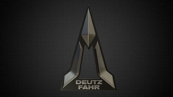 deutz fahr logo 3D model