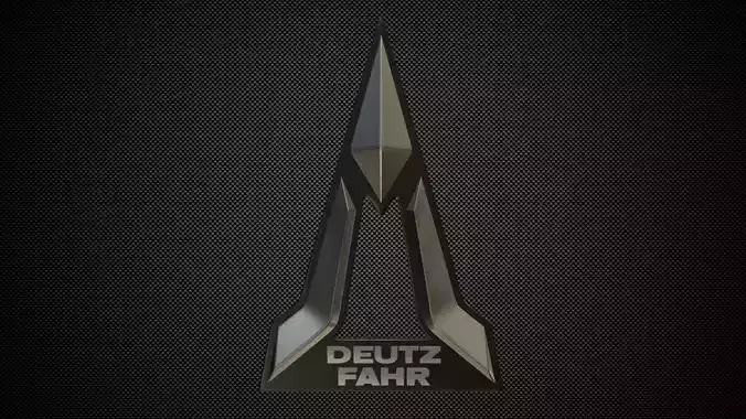 deutz fahr logo 3D model
