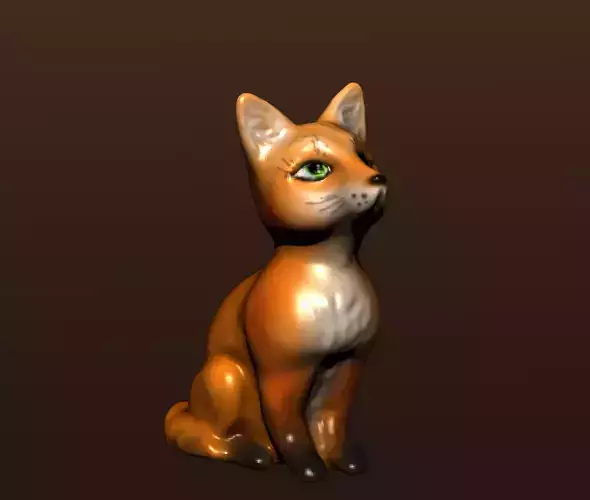 Fox Statue