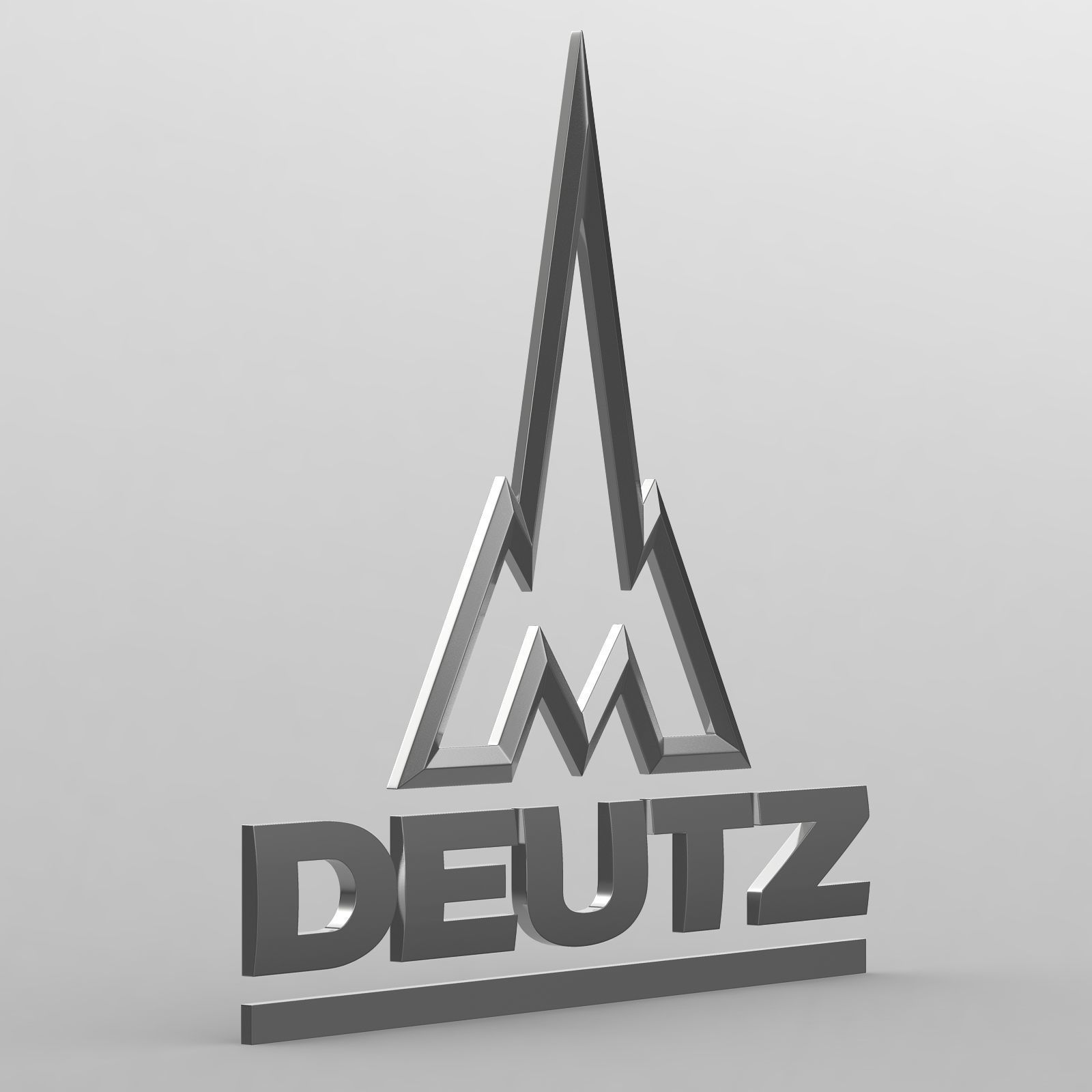 deutz logo 3D model_7
