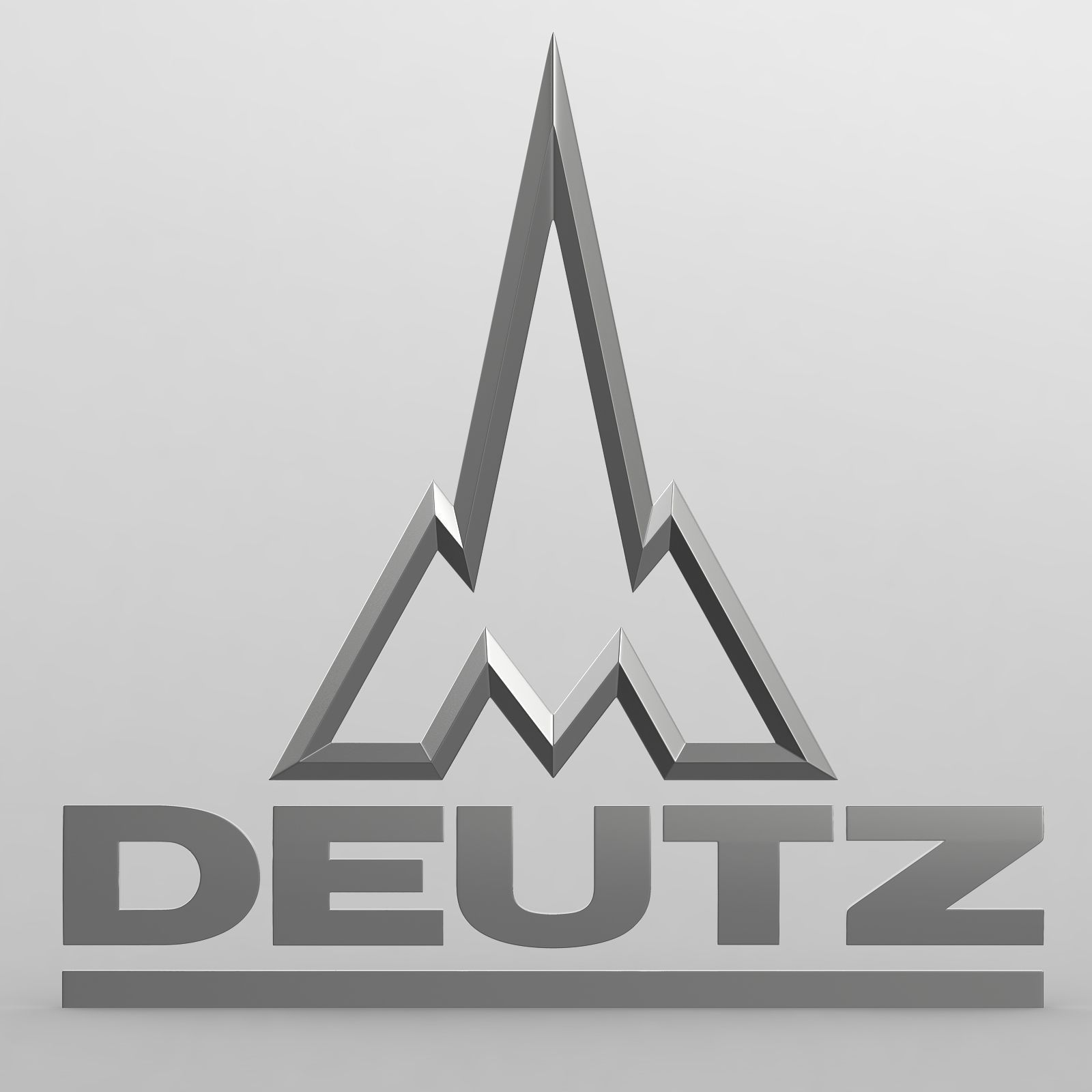 deutz logo 3D model_8