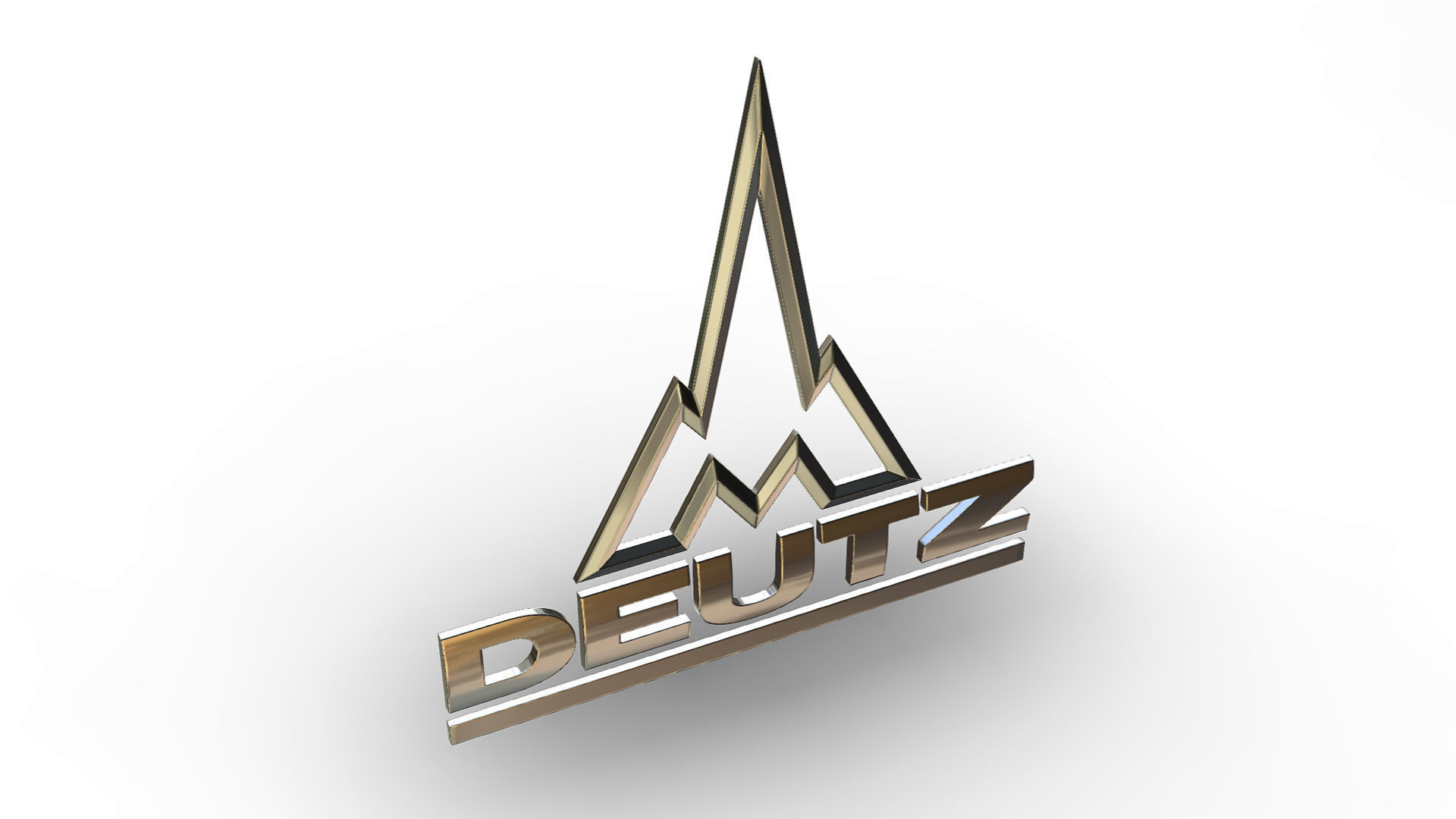 deutz logo 3D model_3
