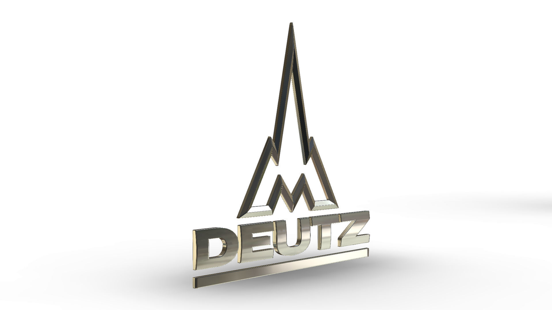 deutz logo 3D model_1