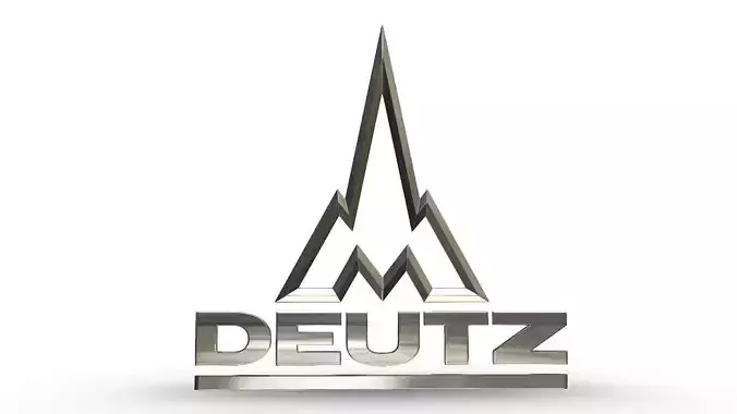 deutz logo 3D model