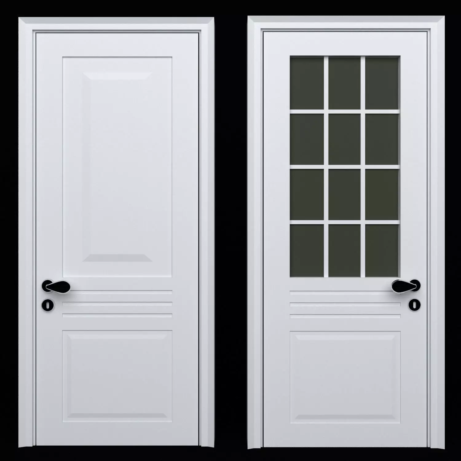 Free Plastic Door Free 3D model