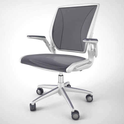 Humanscale Diffrient World Office Chair 3D model 2