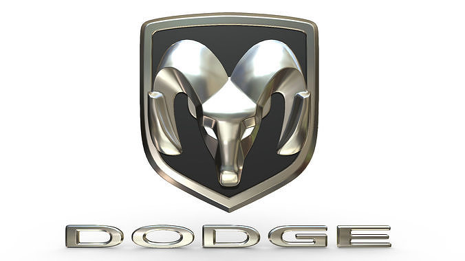 dodge logo 3D model
