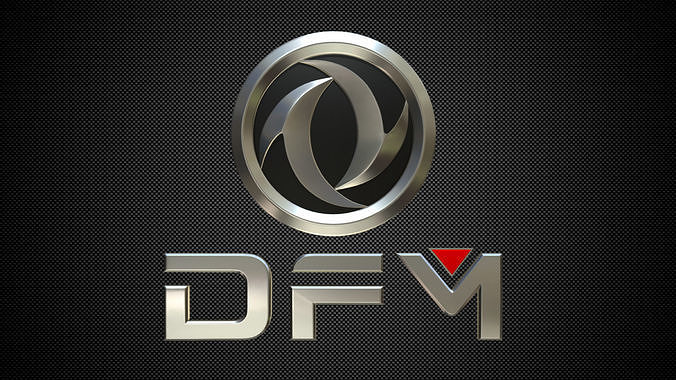 dongfeng logo 3D model