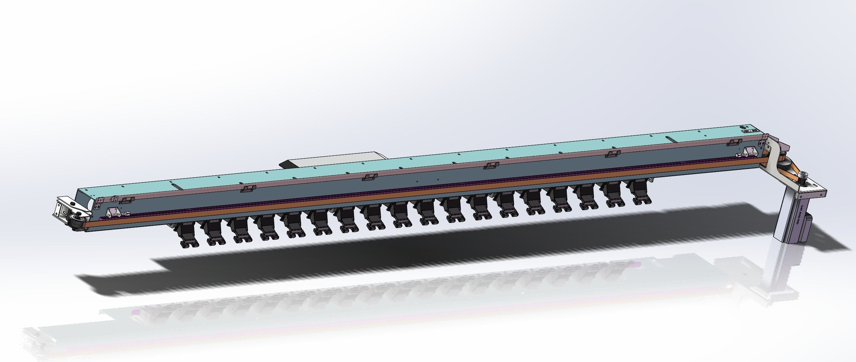 Large inkjet printer 3D model_9