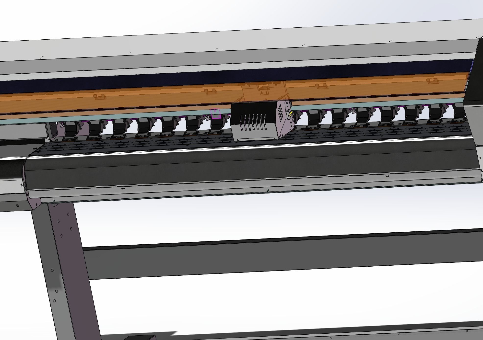 Large inkjet printer 3D model_4
