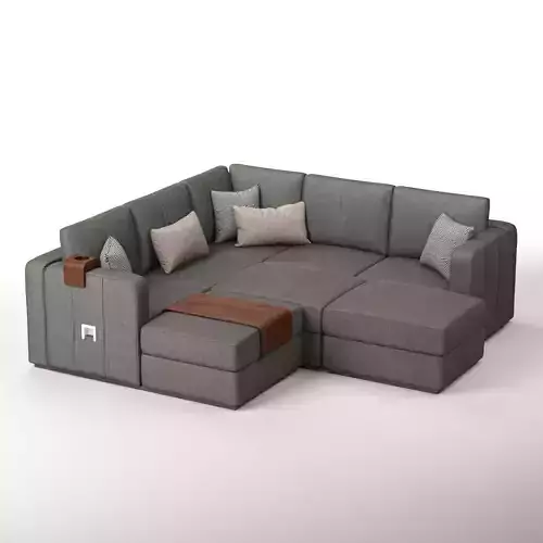 Lovesac sactional sofa