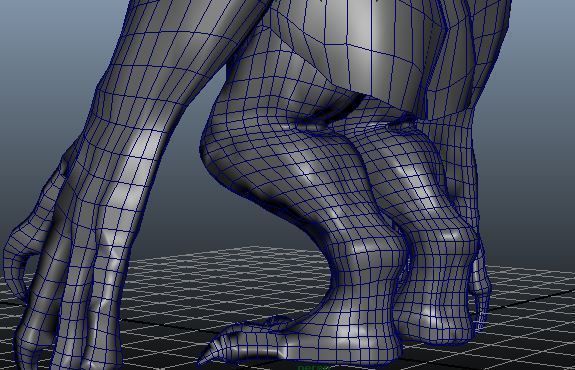 Pitt Monster Low-poly 3D model_10