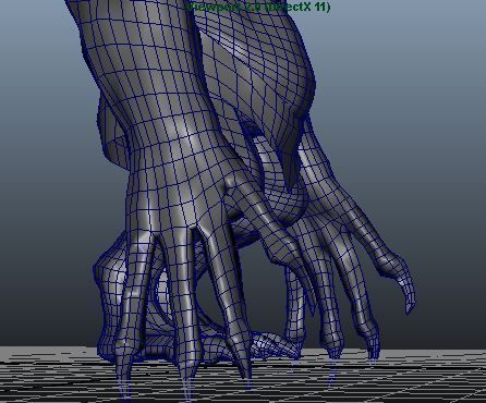 Pitt Monster Low-poly 3D model_6