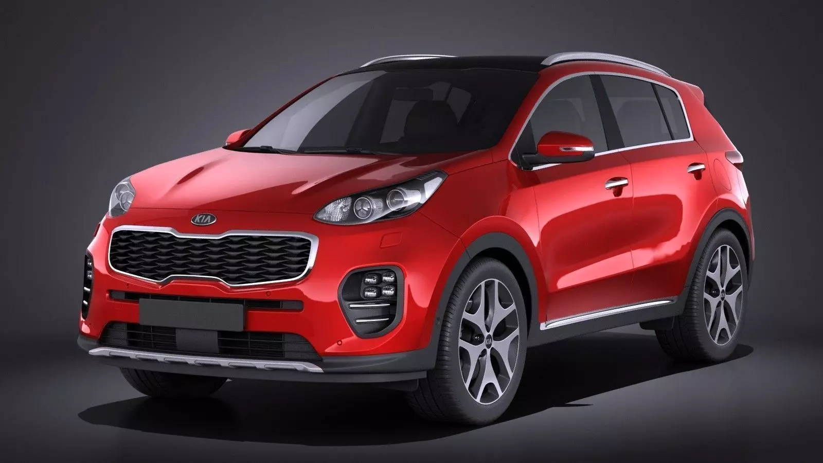 KIA Sportage 2017 3D model
