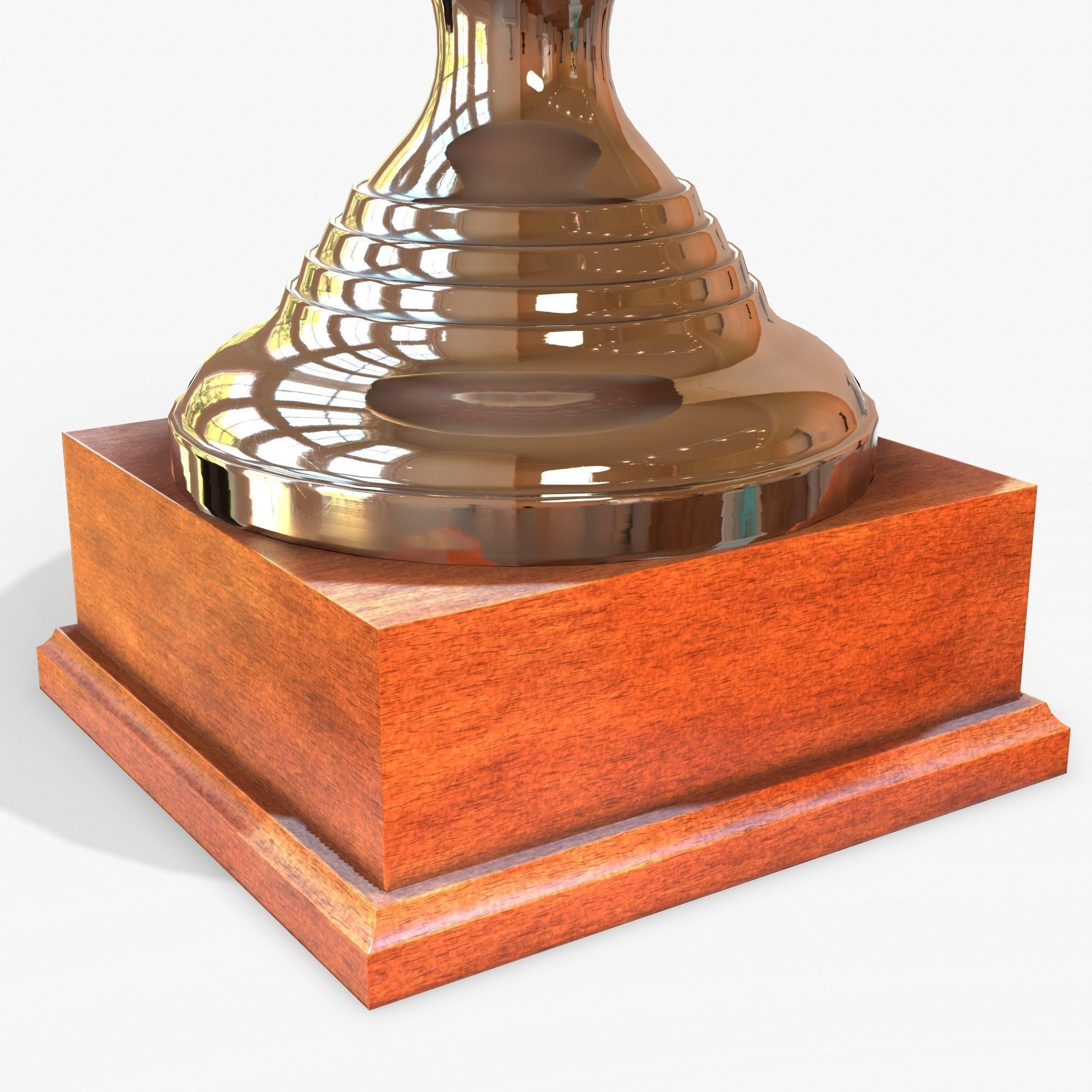 ESL Trophy PBR Low-poly 3D model_5