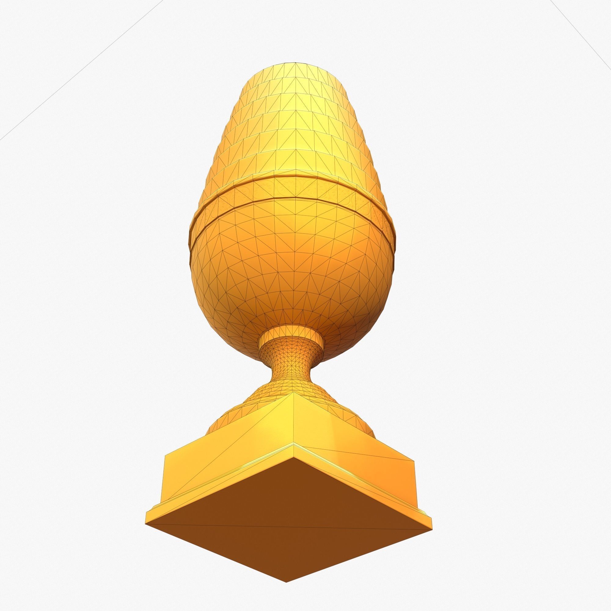 ESL Trophy PBR Low-poly 3D model_11