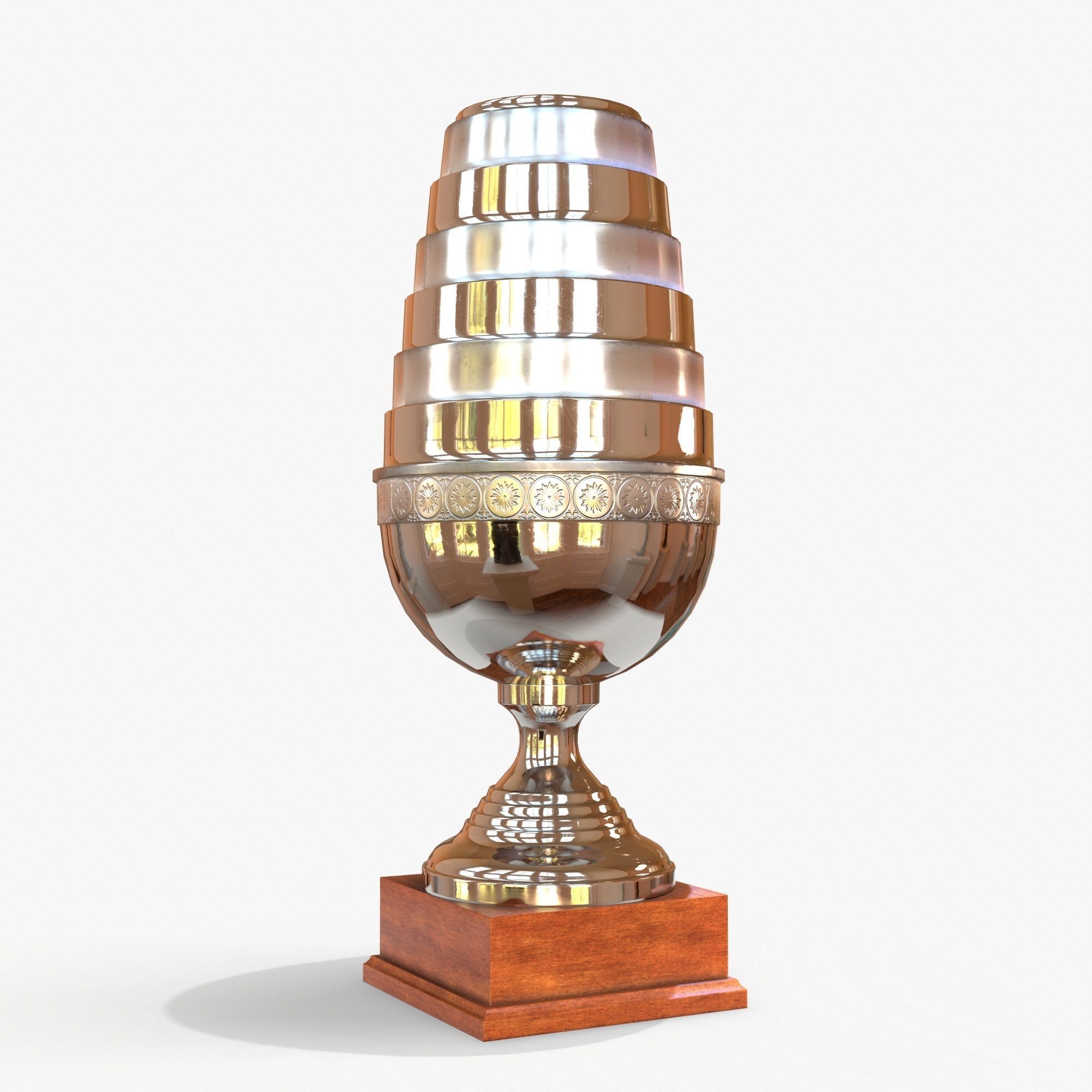 ESL Trophy PBR Low-poly 3D model_1