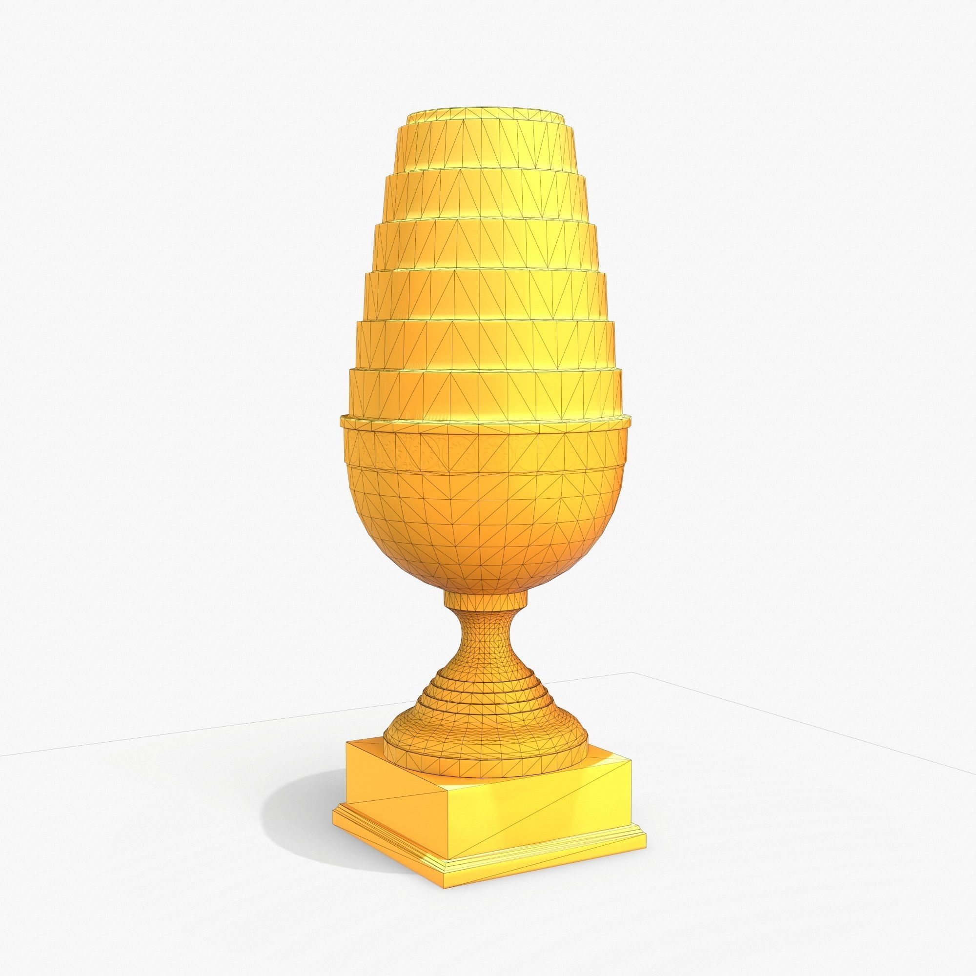 ESL Trophy PBR Low-poly 3D model_9