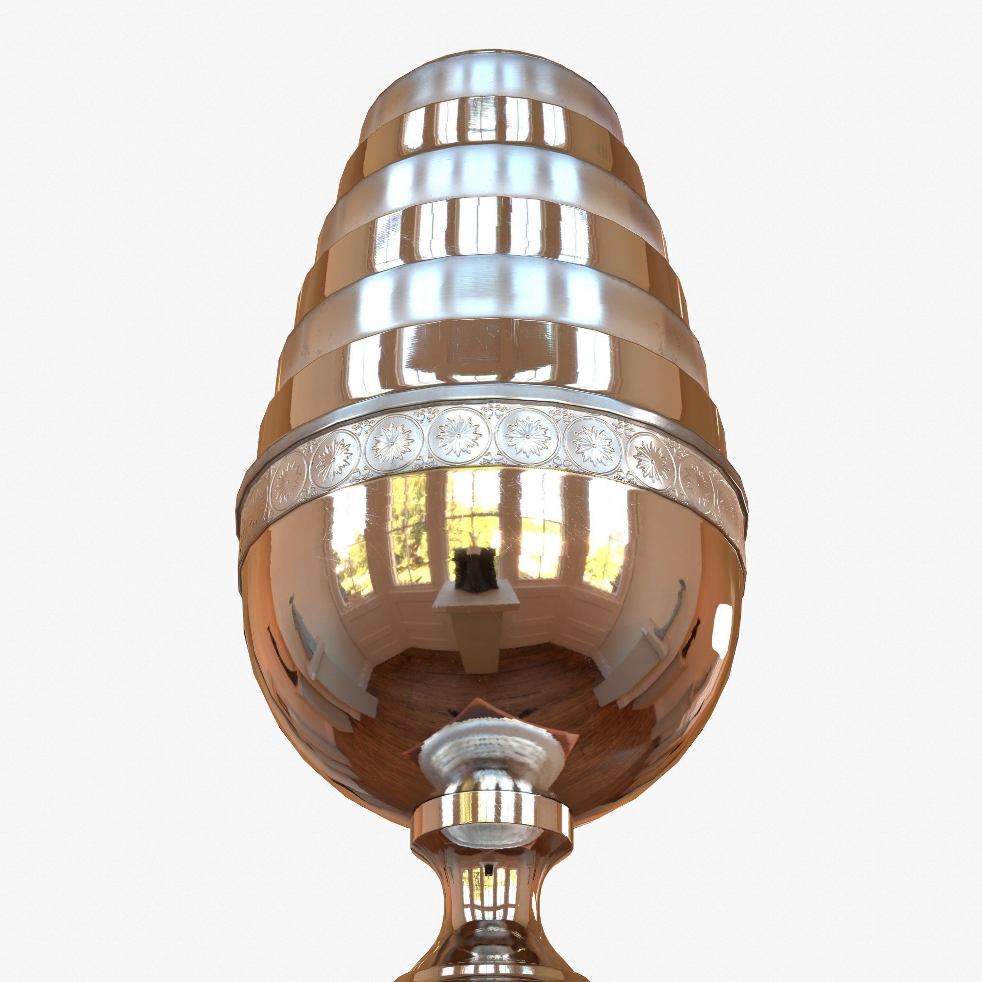 ESL Trophy PBR Low-poly 3D model_8