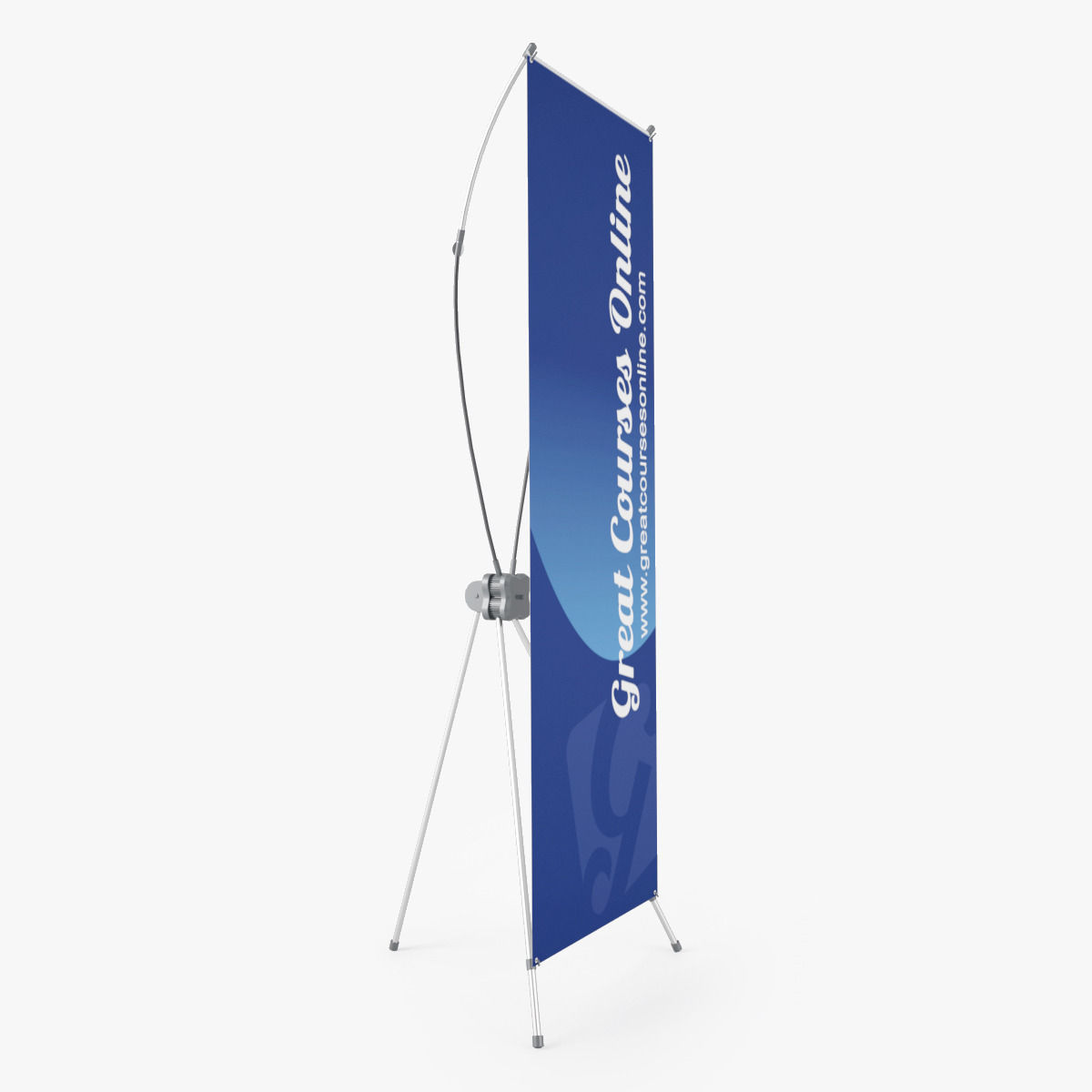 Banner Stand - Standy 3D model_2