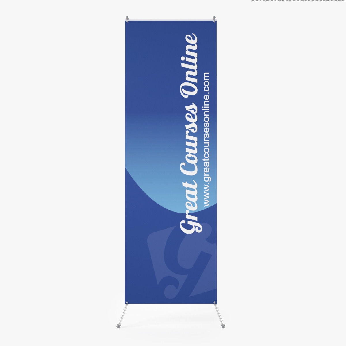Banner Stand - Standy 3D model_1