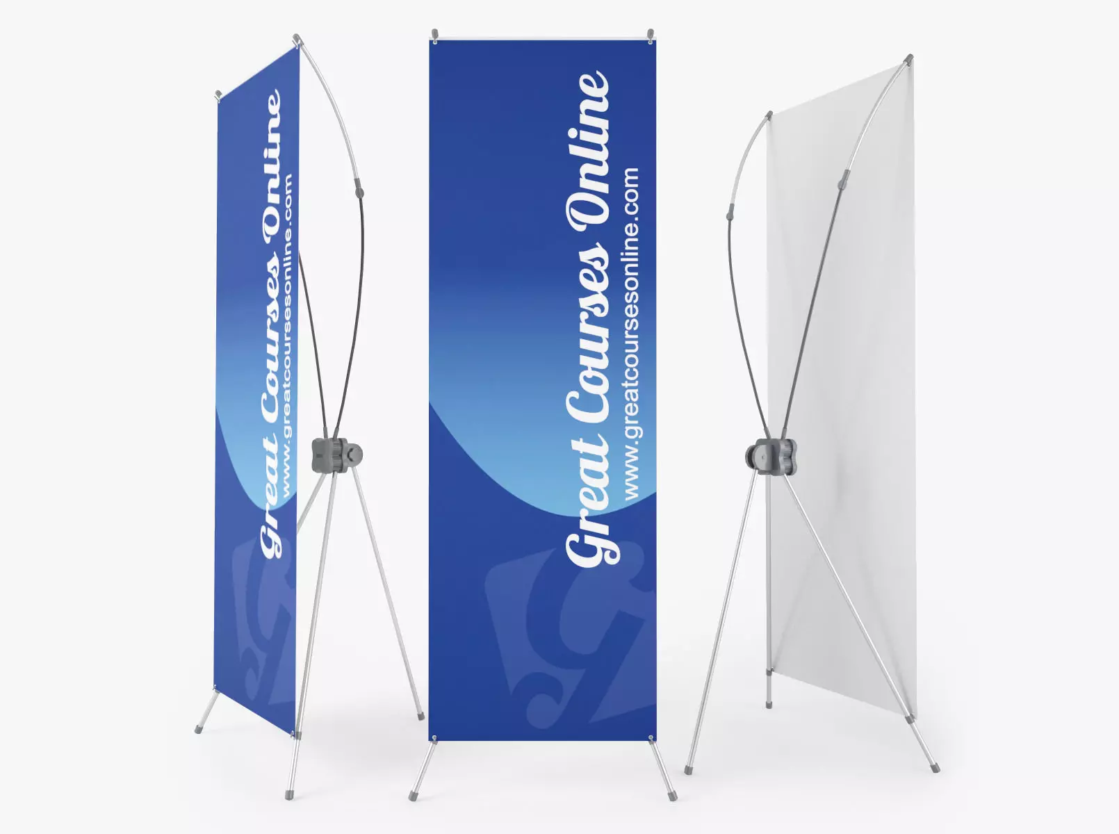 Banner Stand - Standy 3D model_0
