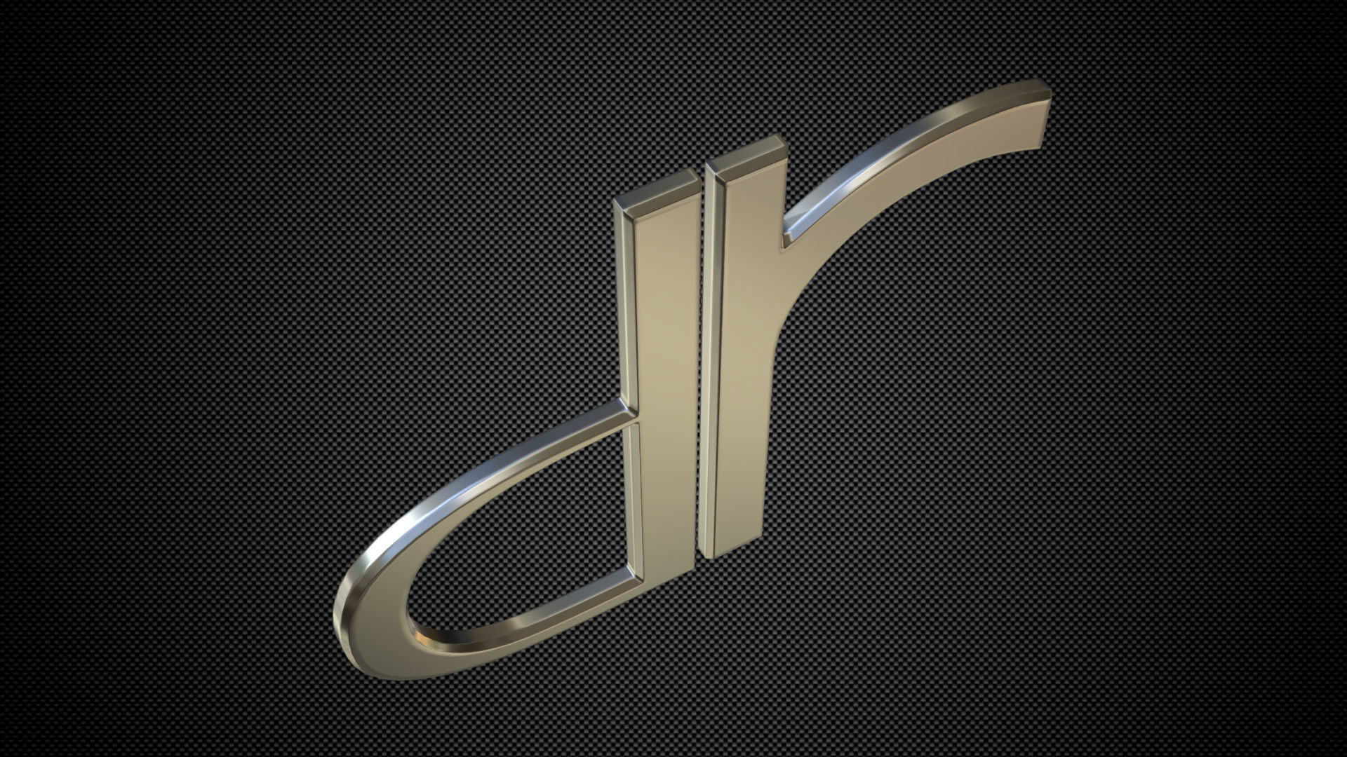 dr logo  3D model_3