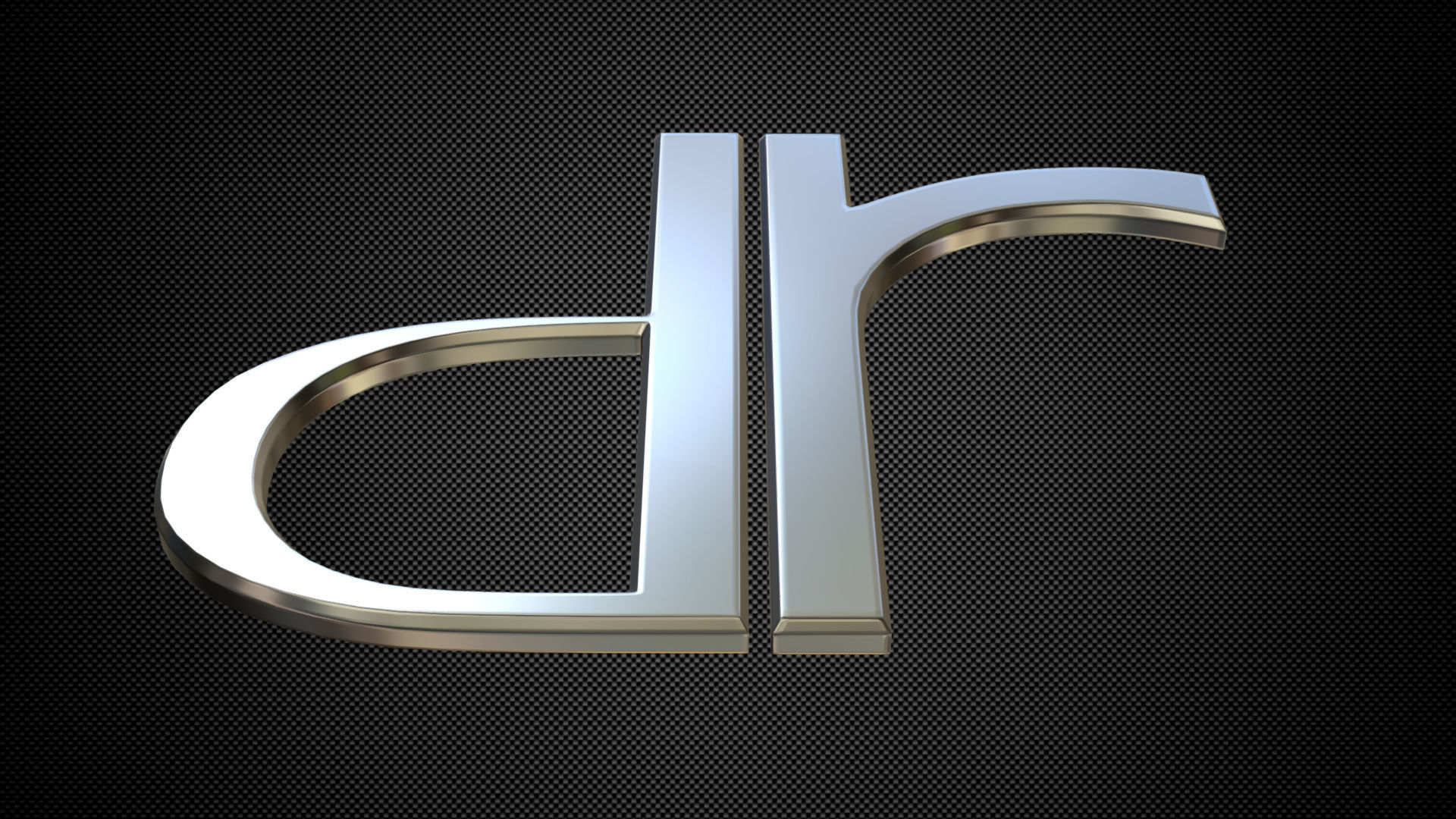 dr logo  3D model_5