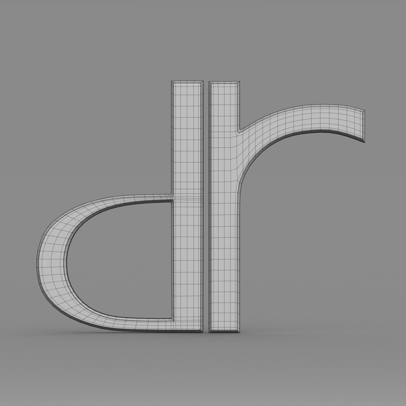 dr logo  3D model_7