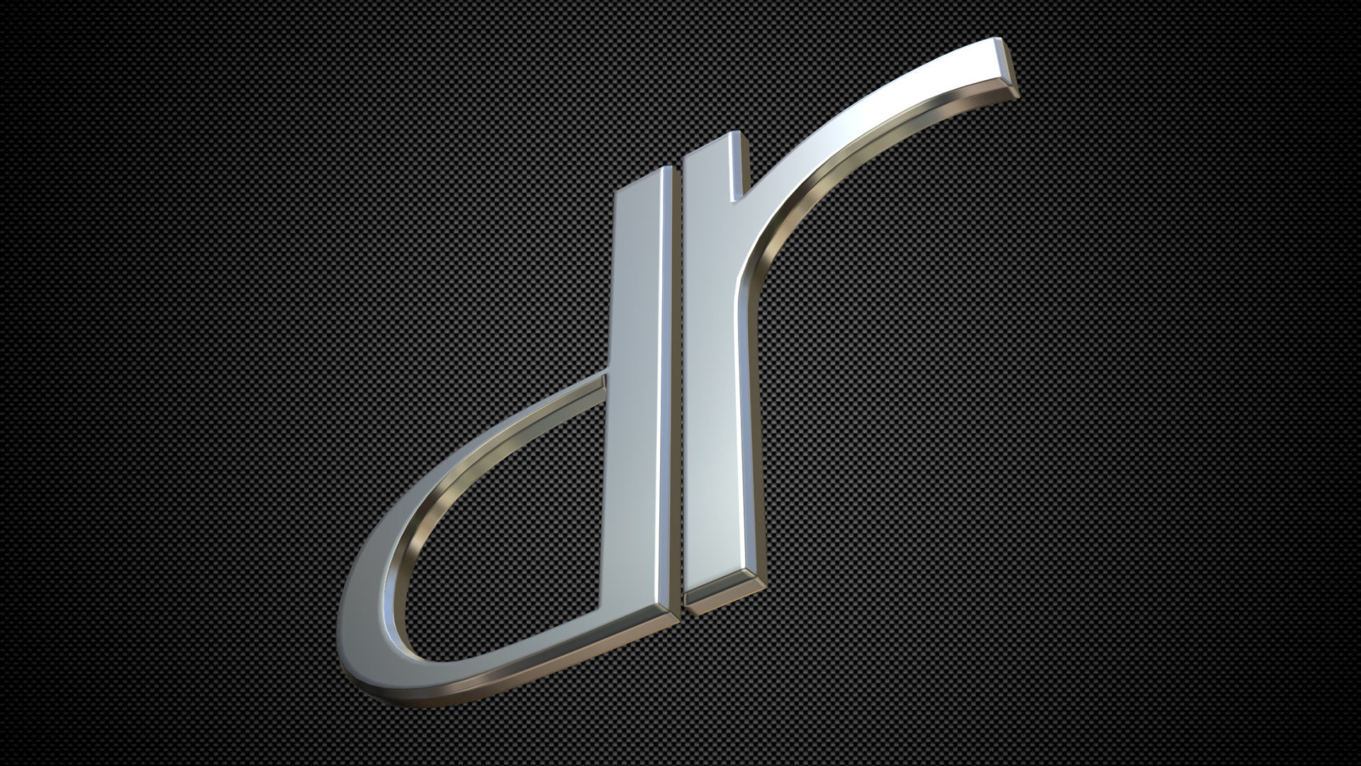 dr logo  3D model_4